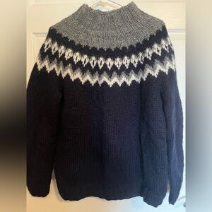 Knit winter warm & cozy wool sweater